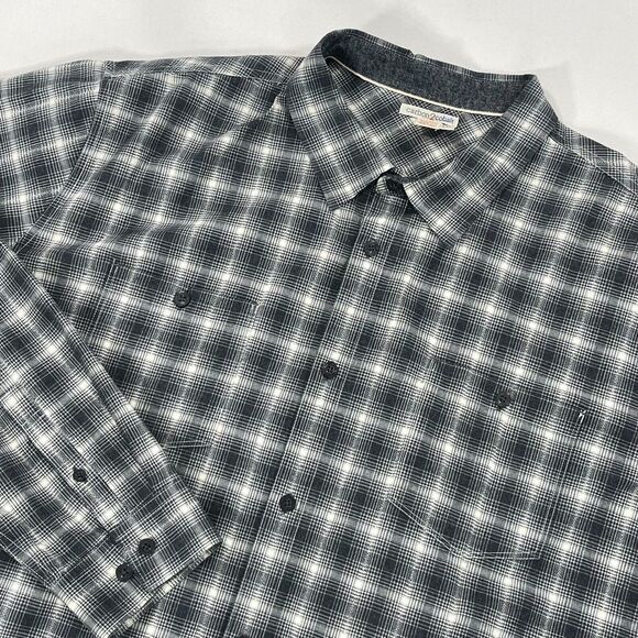 Other - Carbon 2 Cobalt Men's XXL Plaid Button Up Long Sleeve Shirt Cotton Southwestern